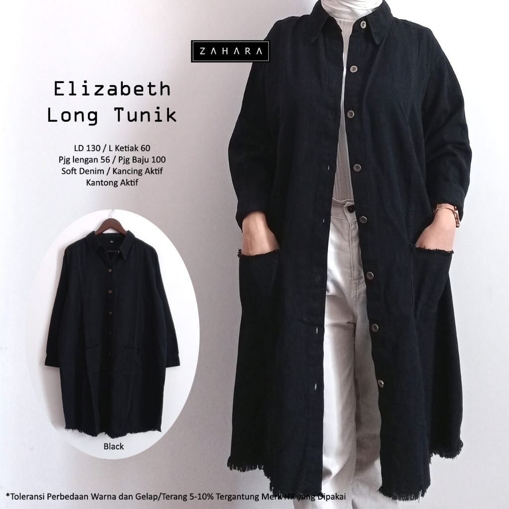 ELIZABETH LONG TUNIK BY ZAHARA