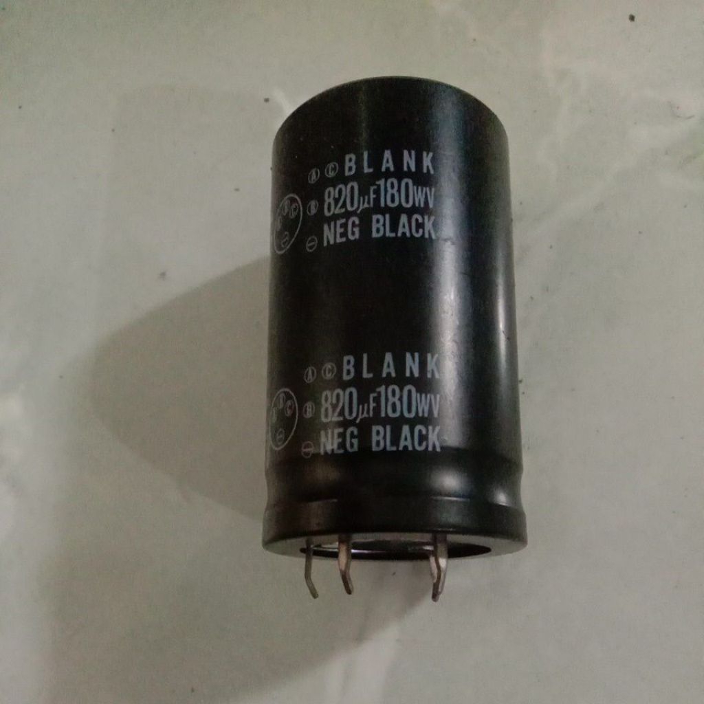 ELCO NICHICON BLANK 820UF-180WV READY HARGA 1PCS NEW