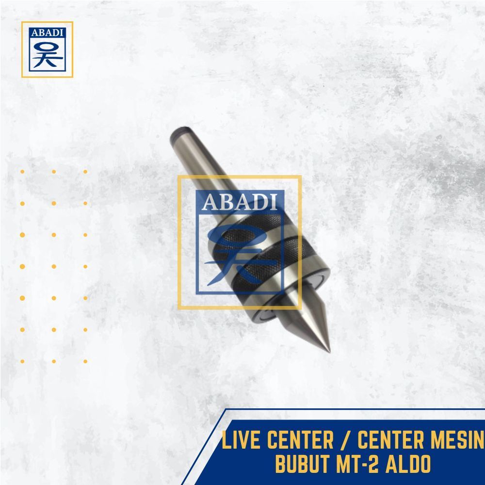 LIVE CENTER / CENTER MESIN BUBUT MT-2 ALDO