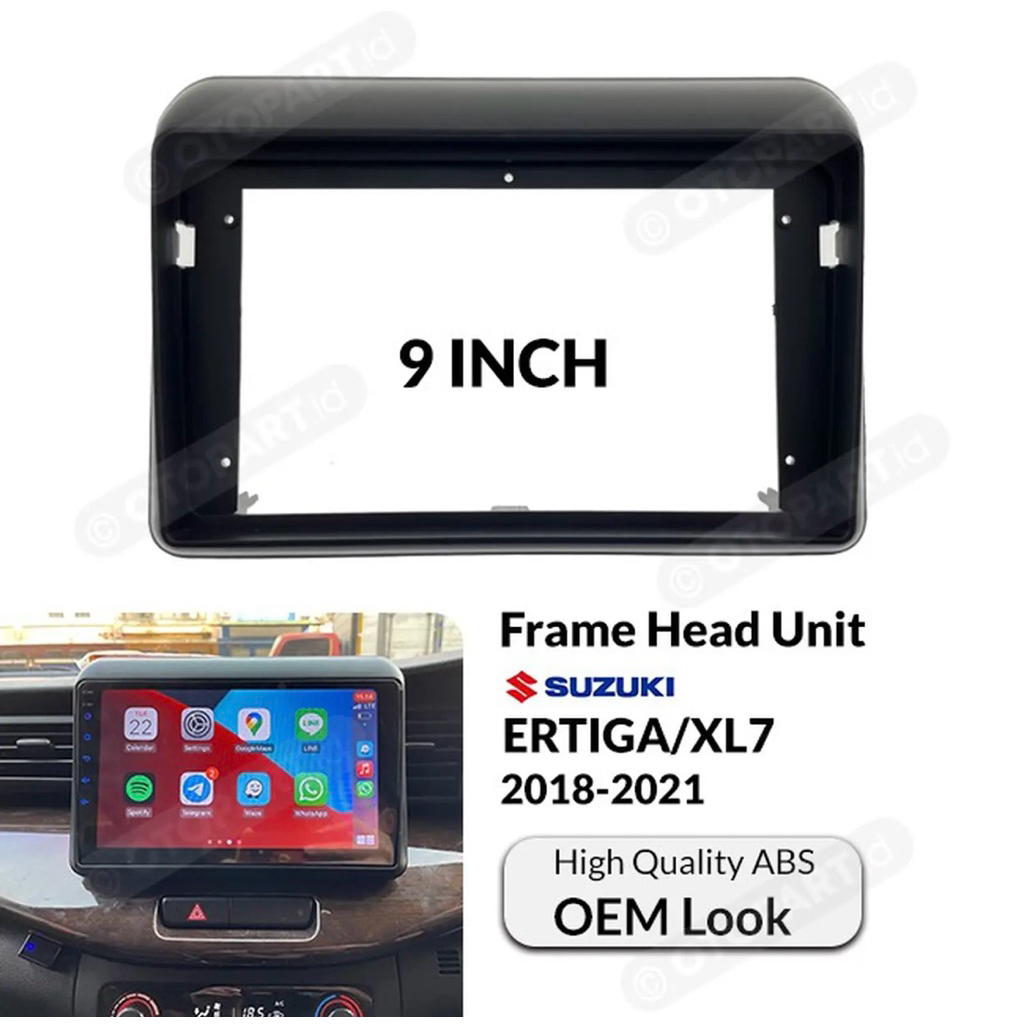 FRAME HEAD UNIT ANDROID ERTIGA BARU / XL7 FRAME 9 INCH HEAD UNIT ANDROID NEW ERTIGA / XL7