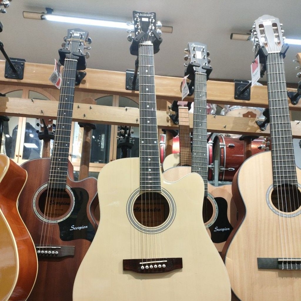 Gitar Akustik Alessandro / Gitar Accoustic Murah Bagus