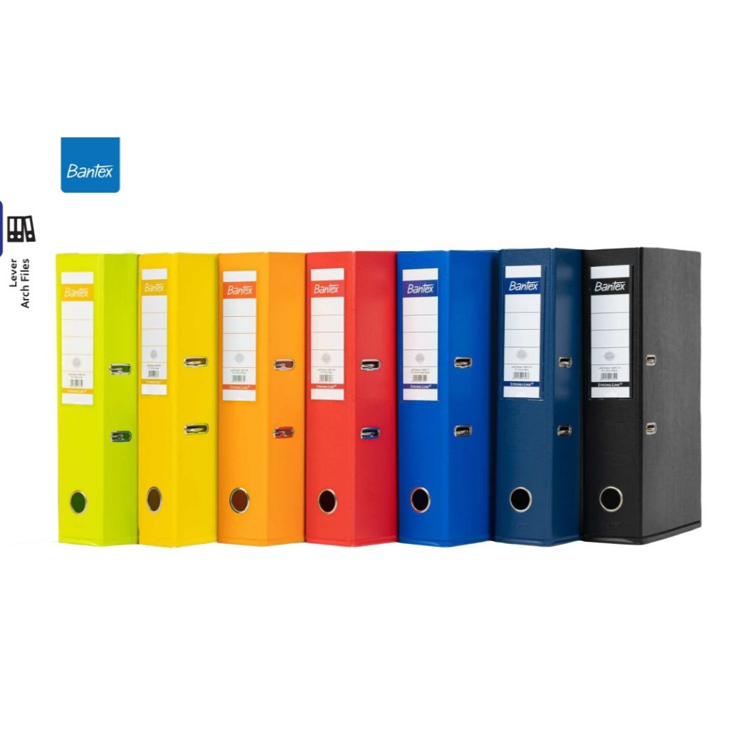 Bantex 1465 | Lever Arch File F4 | Bantex Ordner Plastik Folio 7cm