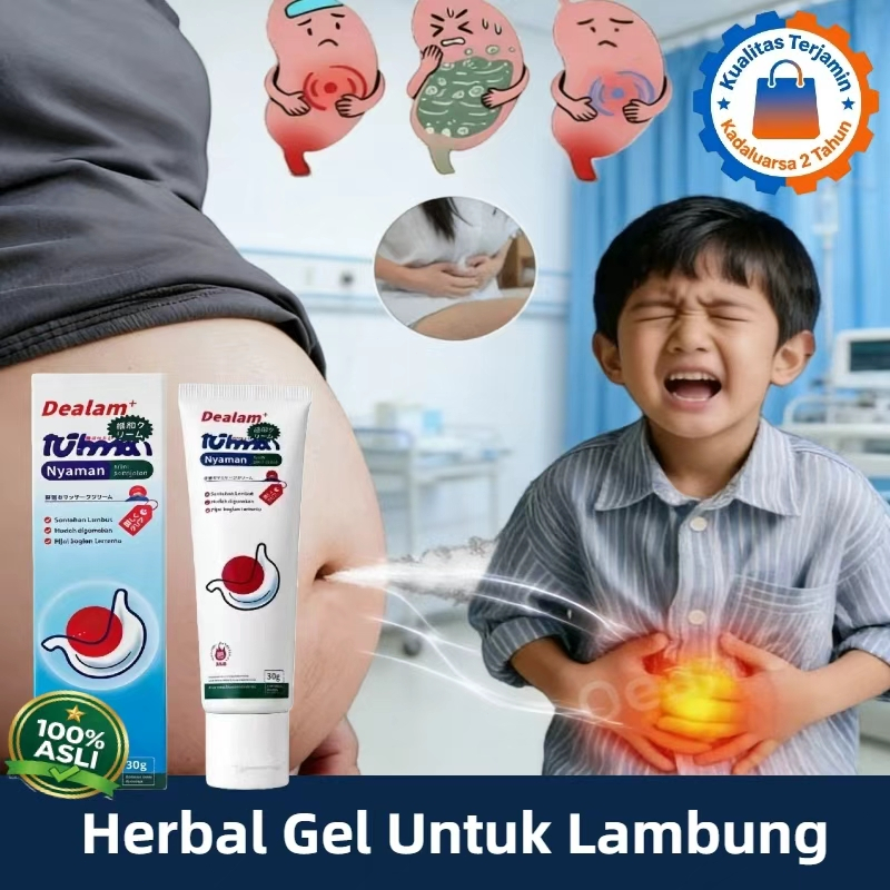 Dealam Tumiva Herbal Gel Untuk Lambung Obat Asam Lambung Original Gel Pencernaan Perut Obat Sakit Perut Meredakan Kembung, Sembelit, Gangguan Pencernaan