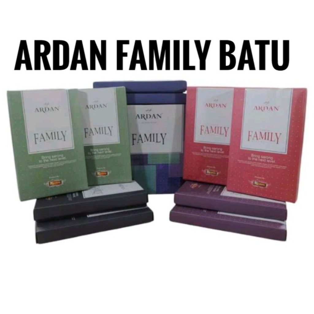 Sarung Ardan Family Batu ECER Grosir