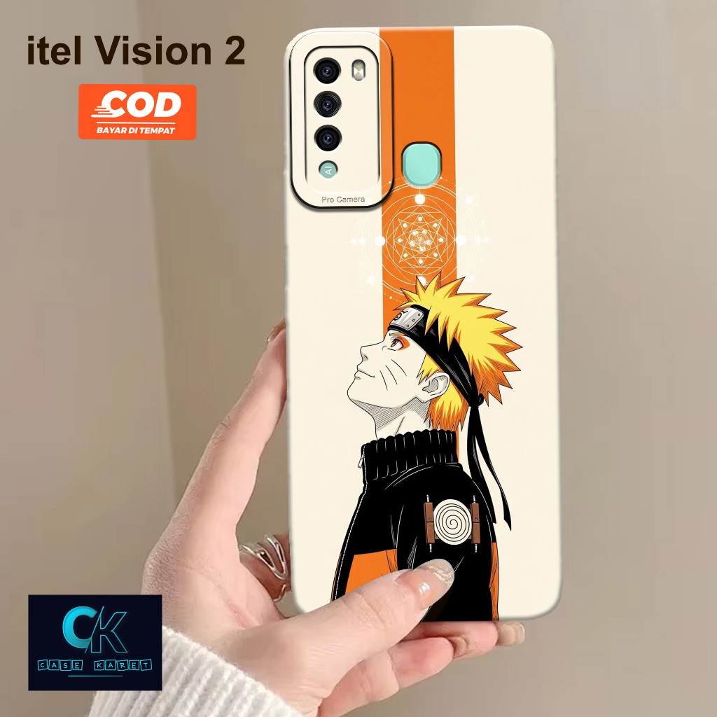 Case itel Vision 2 Terbaru - Fashion Case ANIME - Case Karet - Casing Hp itel Vision 2 Terbaru - Sof
