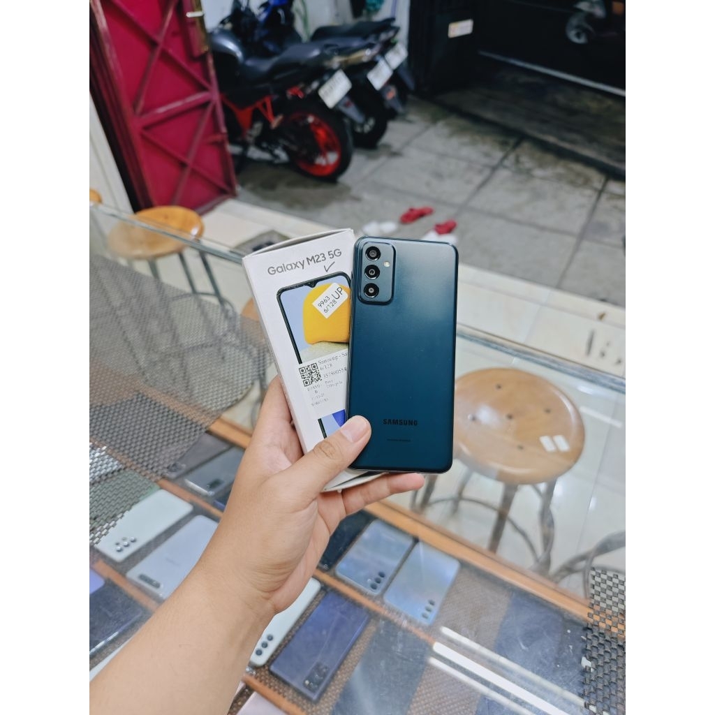 Samsung M23 5g 6/128 Second Bekas Like New Komplit Nominus Siap Garansi
