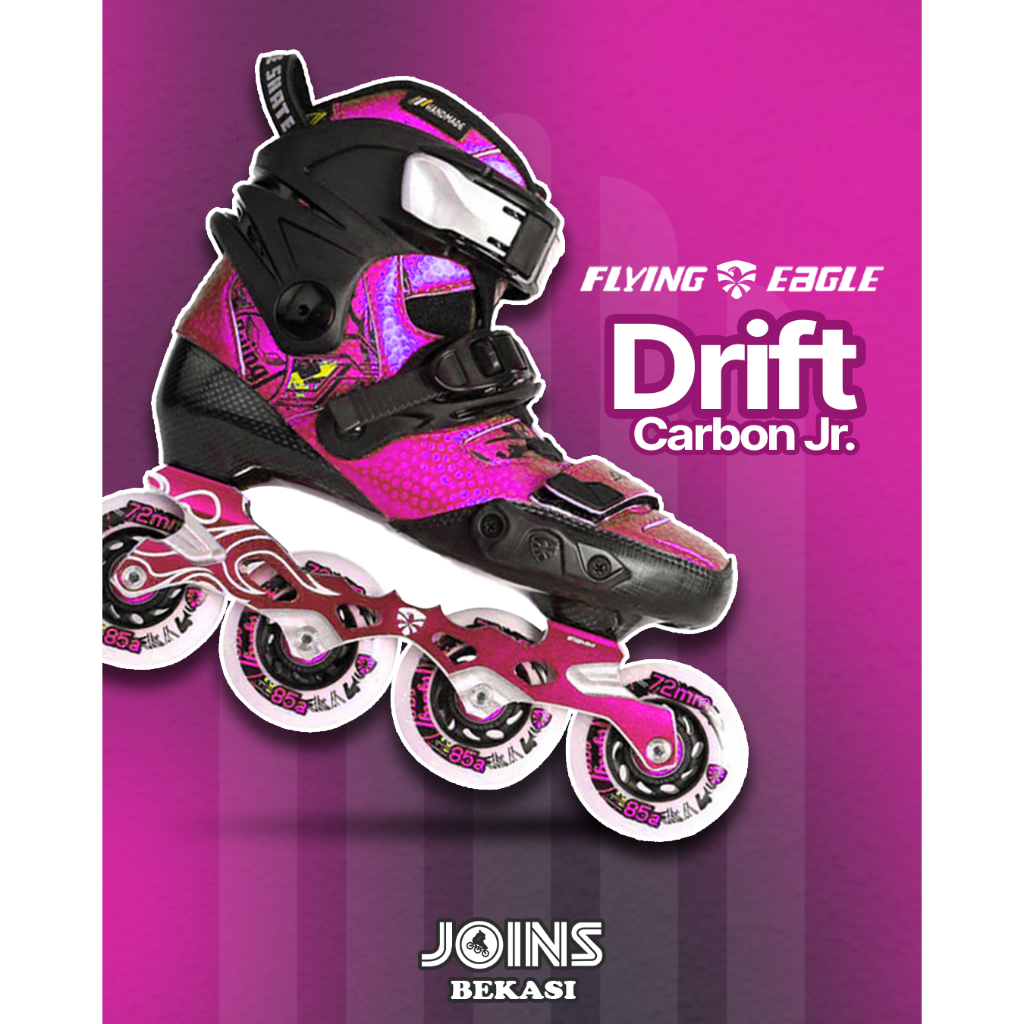 Sepatu Roda Flying Eagle Drift JR Pink