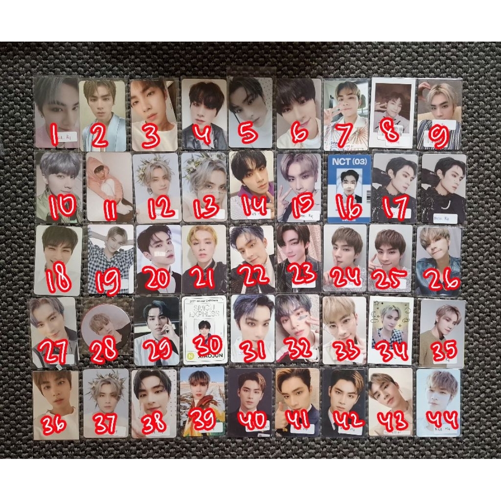 photocard murah xiaojun wayv pola nct home sanrio tc universe kick back phatom scratch sealed lpb sm