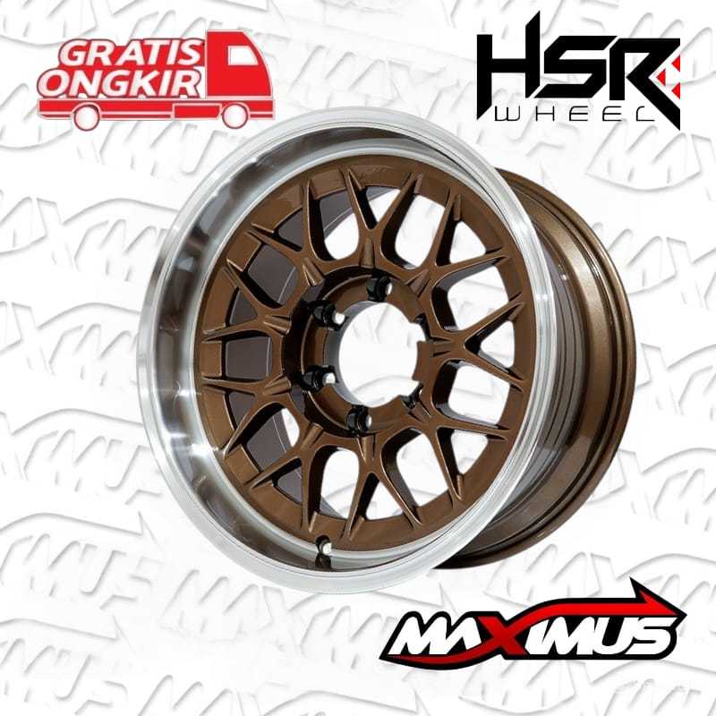 Pelek mobil pajero,fortuner,hilux hsr dulupi ring 17