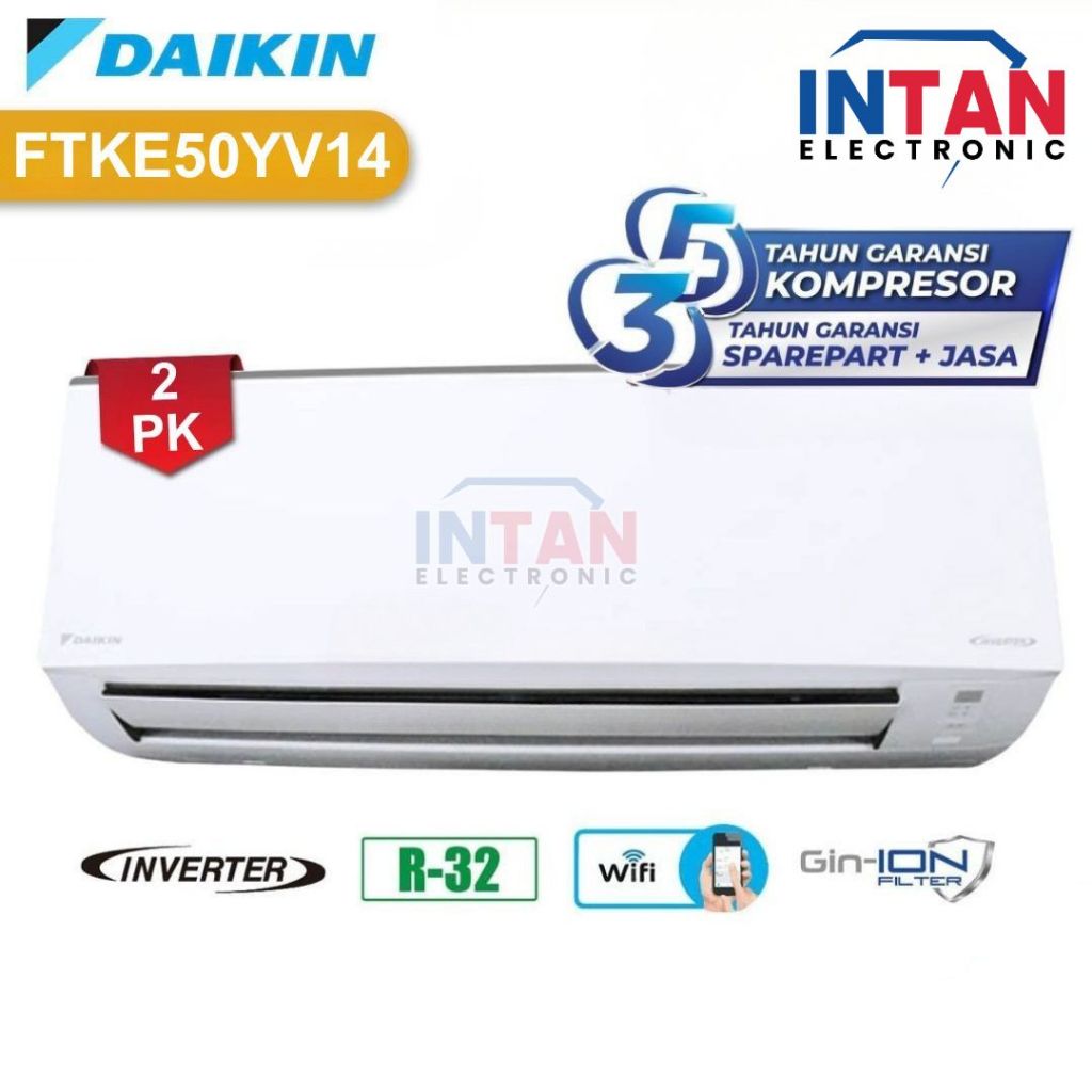 AC DAIKIN 2 PK INVERTER FTKE50YV14 SPLIT BETA SERIES MEDAN