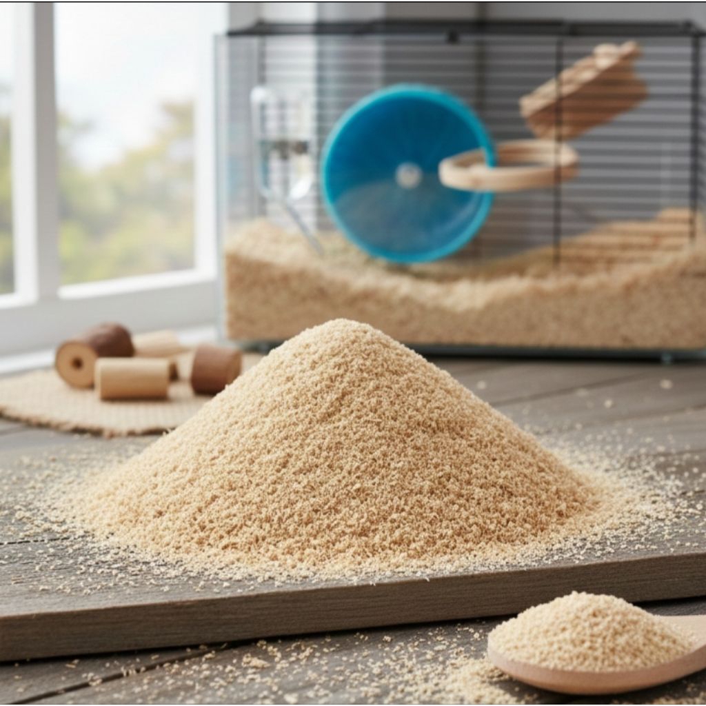 serbuk kayu halus 1 kg serbuk kayu halus serbaguna serbuk kayu hamster