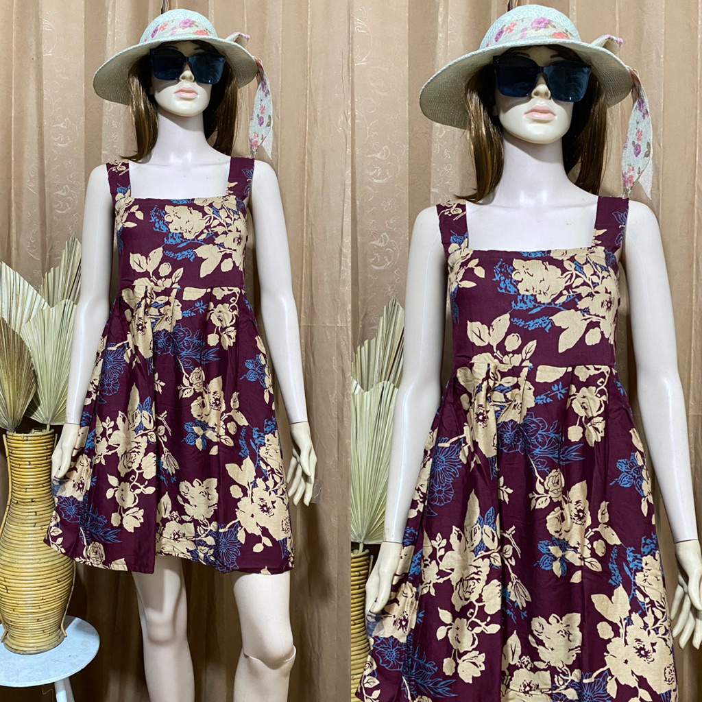DRESS KAYLA CASUAL RAYON BALI/HOME DRESS