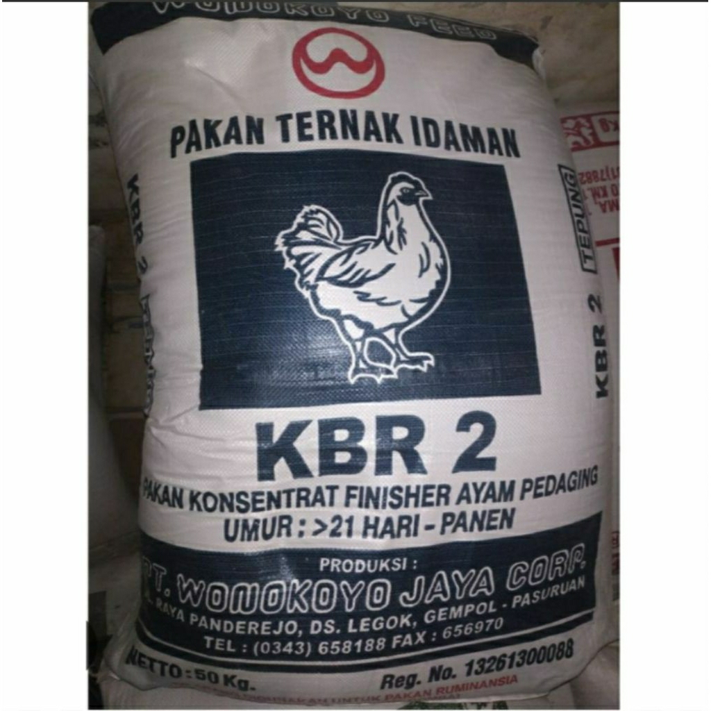 Kbr-2 wonokoyo konsentrat pakan ayam pedaging