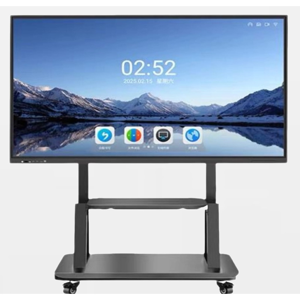 Interactive smarboard 98 inch 4K touchscreen dual OS android/windows