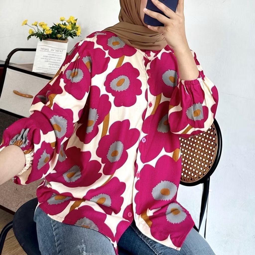 LADY ATASAN RAYON L XL // ATASAN WANITA BUSUI // ATASAN WANITA KEKINIAN OOTD FASHION WANITA // ATASA