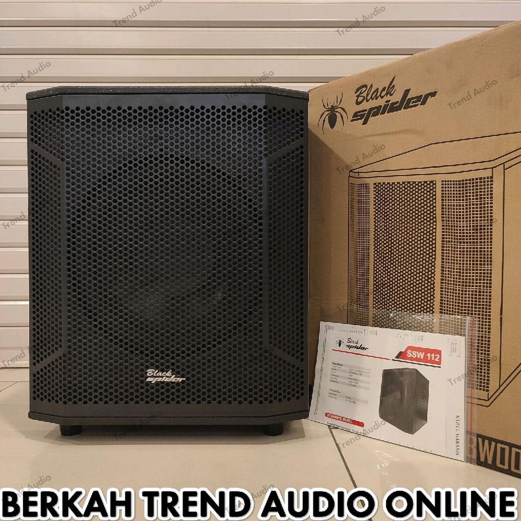 Subwoofer Aktif 12 inch  BLack Spider SSW 12 Original