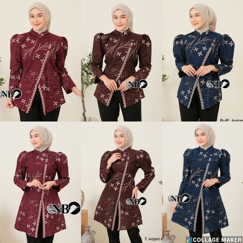 Bisa COD - Couple Batik super Jumbo - Blus Kantor Jumbo - Couple Batik Keluarga - Couple Batik Super