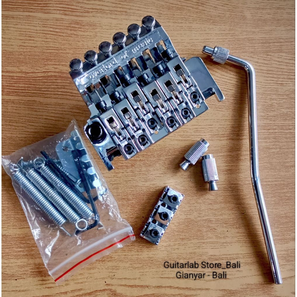 Bridge Gitar Elektrik Tremolo locking up down model Lo Pro Ibanez/Pia/jem/RG