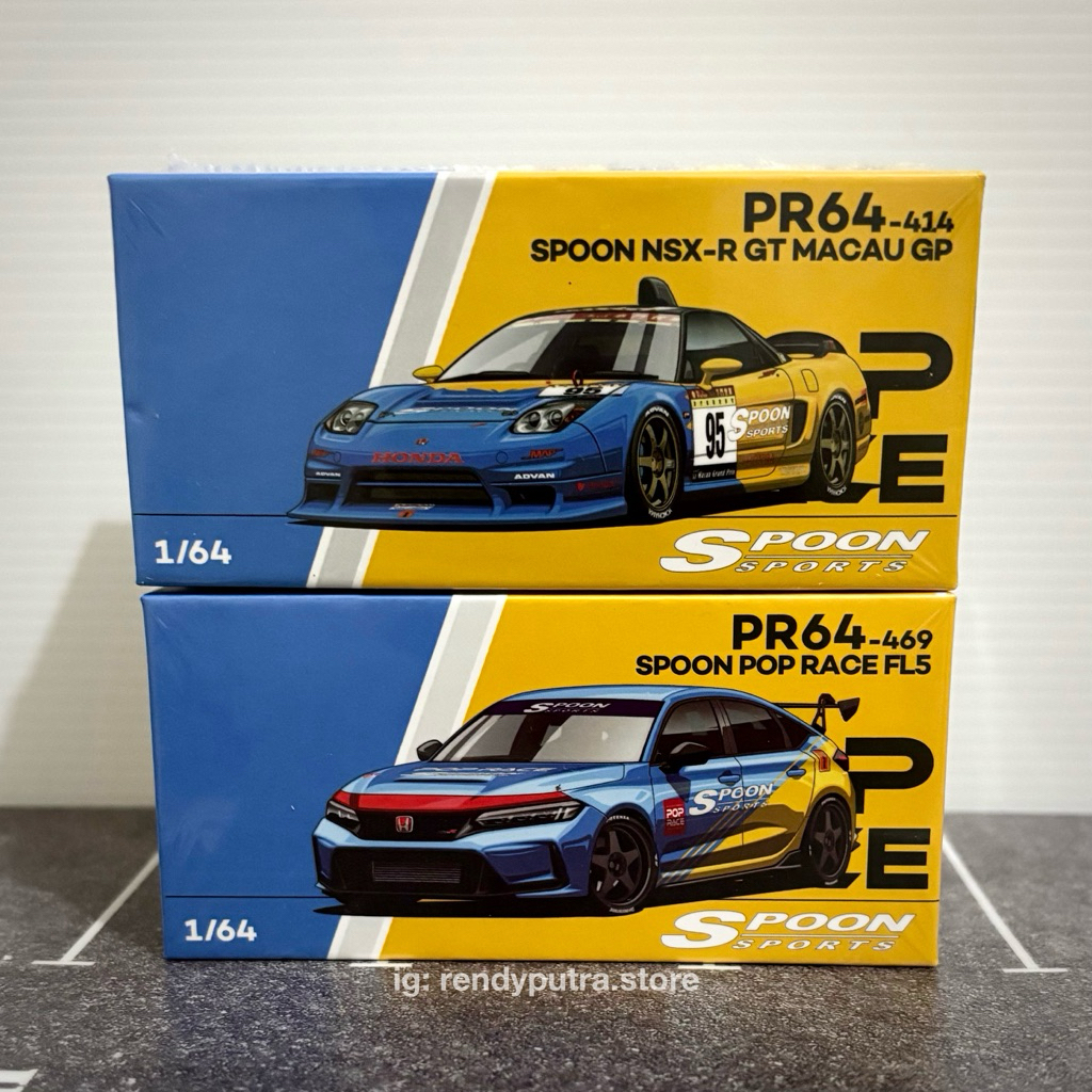 POP RACE EXCLUSIVE EVENT TOKYO AUTO SALON HONG KONG 2025 SET SPOON NSX R GT MACAU GP & HONDA CIVIC F