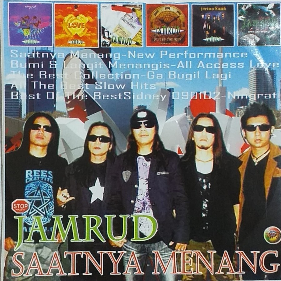 Kaset MP3 Jamrud Collection Album Terbaik