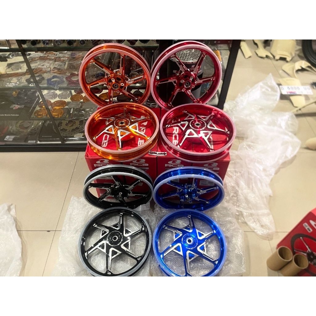 velg mio ct600 rcb original rims mio sporty racing boy ct 600 cnc pnp mio fino mio soul mio j velg c