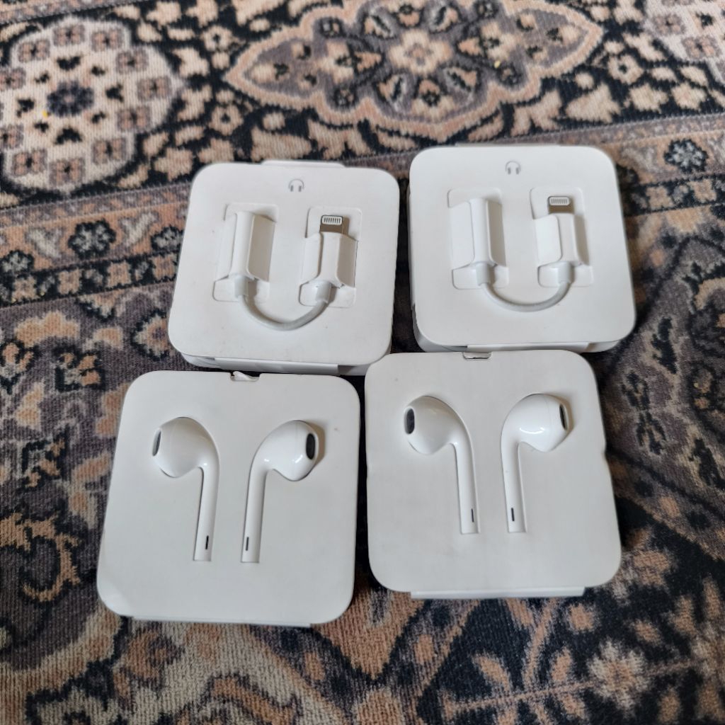 Haedfree Headset Iphone lightning X Xr Xmax 11 , 12 , 13 , 14 Original Asli Copotan