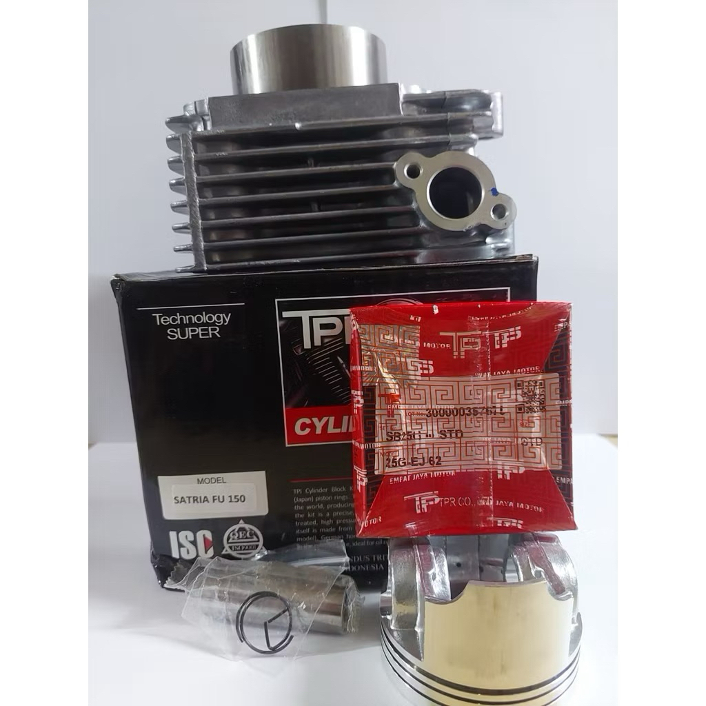 Cylinder BLOK Block Kit asli TPI  SATRIA FU 150 (BLOCK + PISTON + RING + PEN/PIN) Japan Technology Q