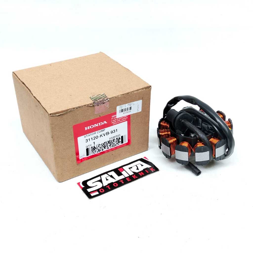 Spull Spul Sepul Assy Motor Honda Vario 110 Lama Old Orisinil AHM 31120-KVB-931