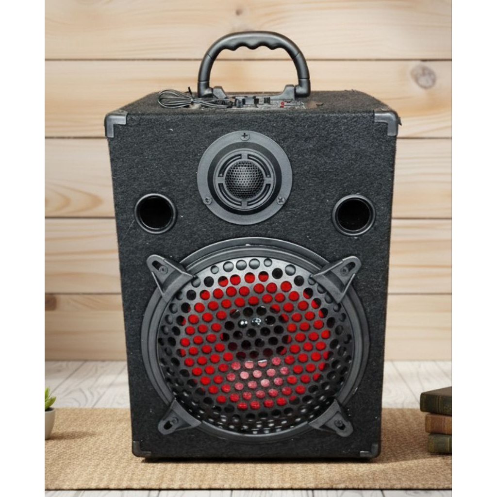 Speaker aktif rakitan jogja fitur lengkap bass gandem