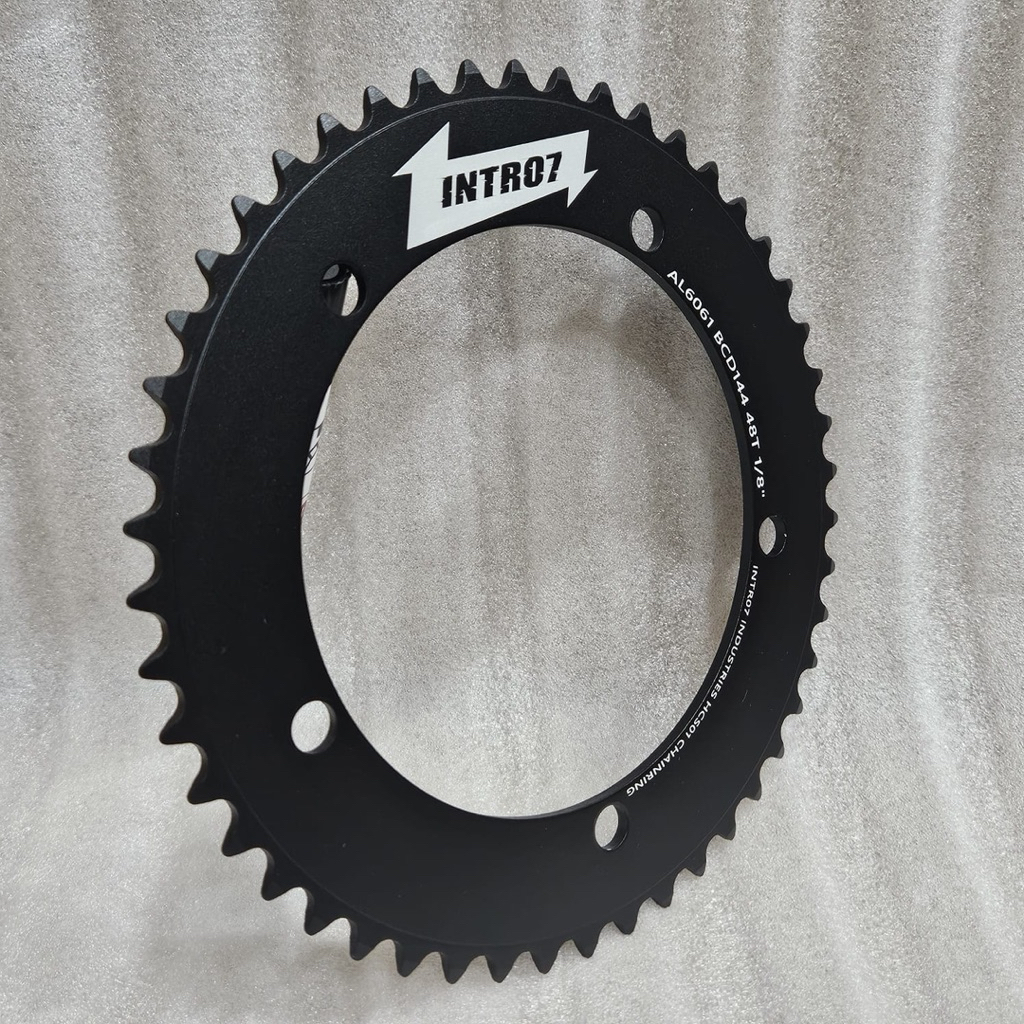 Chainring Intro7 BCD144 48T 1/8” Khusus Fixie