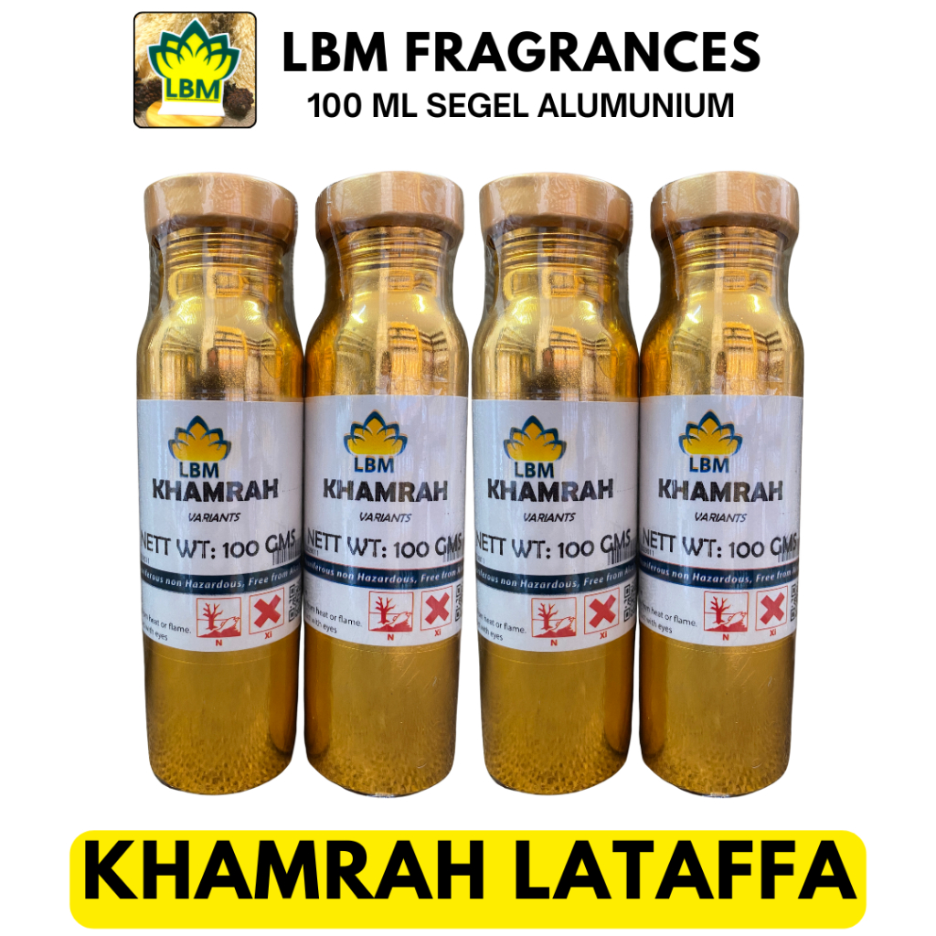 Bibit Parfum KHAMRAH Arabian Packing 100 ML SEGEL LBM Fragrance - PERFUME Khamrah Parfume Arab Parfu
