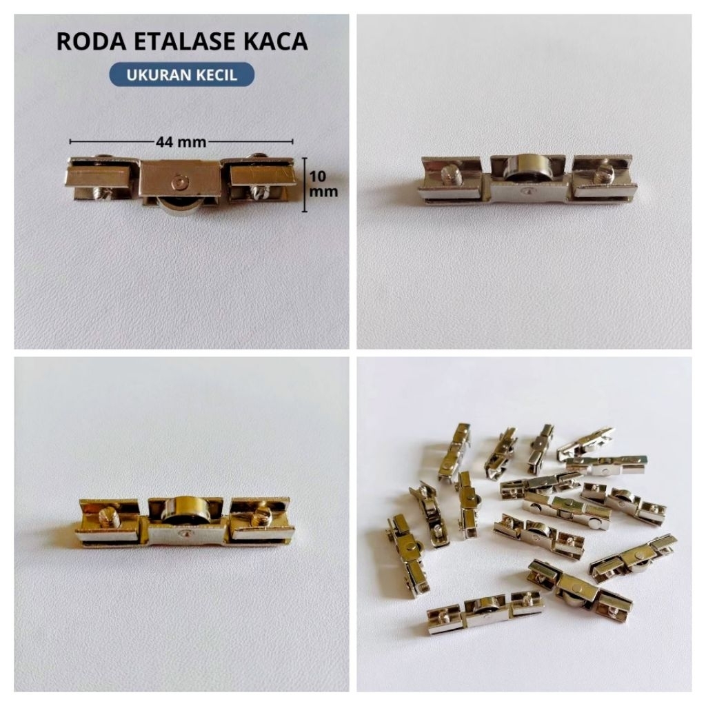 Roda Pintu Kaca / Roda Showcase / Roda Etalase Kaca / Roda Lemari Etalase