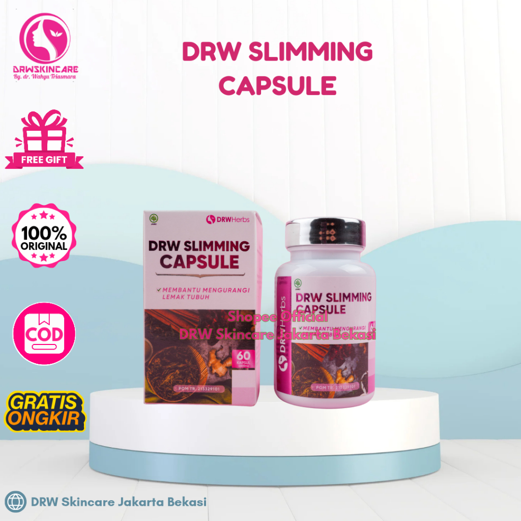DRW SKINCARE HERBS SUPLEMEN/KAPSUL DIET/KAPSUL GEMUK