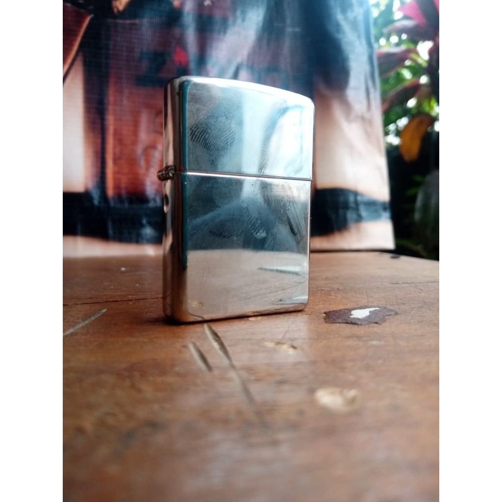 original Zippo high Polish chrome