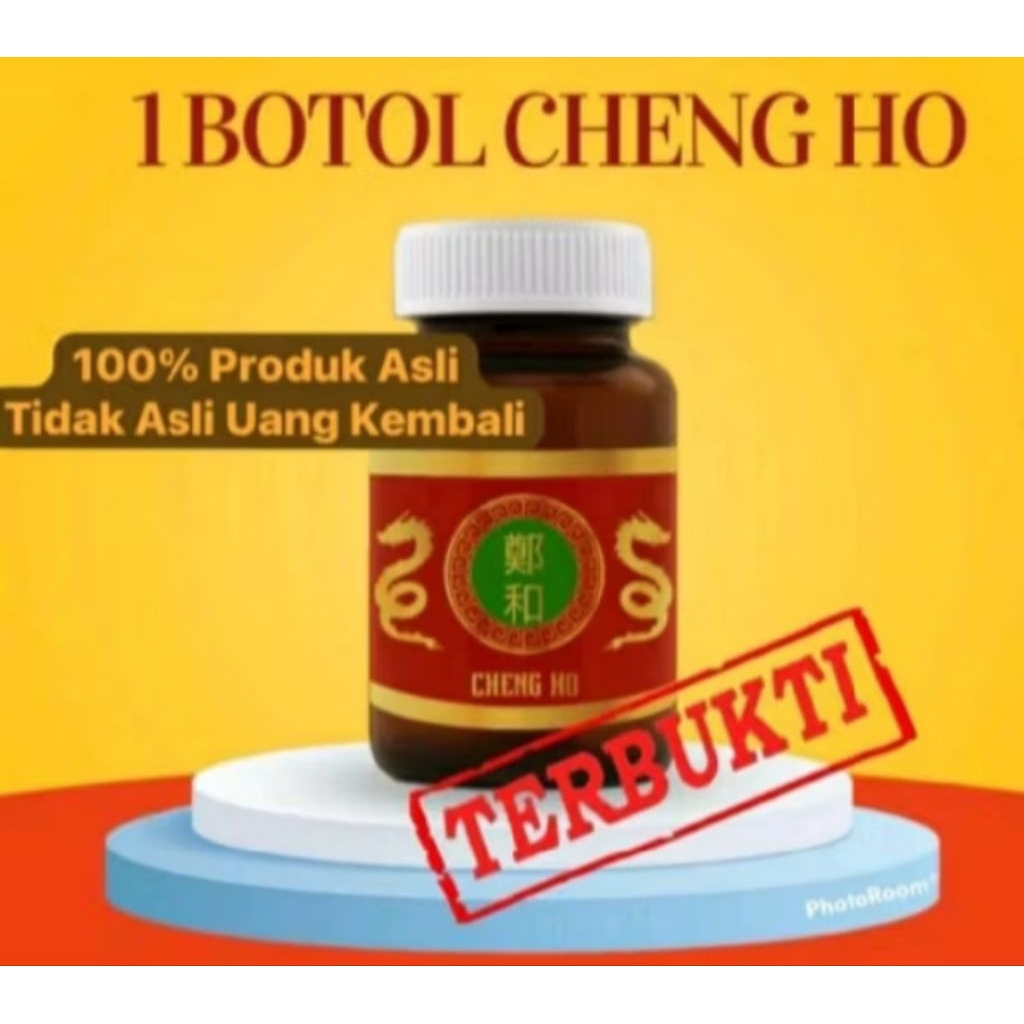Promo... Cheng Ho Obat Herbal Cina isi 30 Kapsul | Herbal Cina Atasi Batuk Kering, Asma Sesak Nafas 
