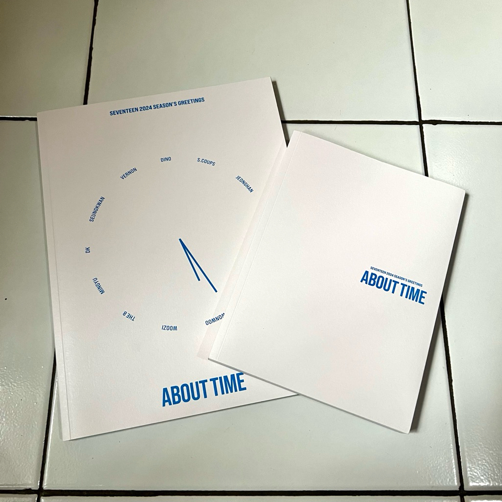 SEVENTEEN 2024 SEASON GREETING PHOTOBOOK SVT SG PB ABOUT TIME