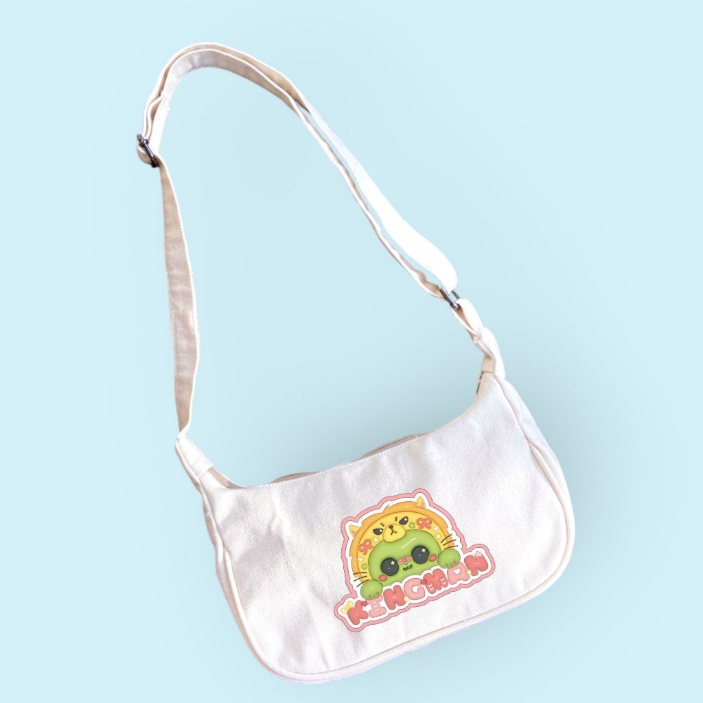 Slingbag tas selempang Kanvas Raikantopeni nanon gmmtv thailand merchandise chinzilla wesley joongdu