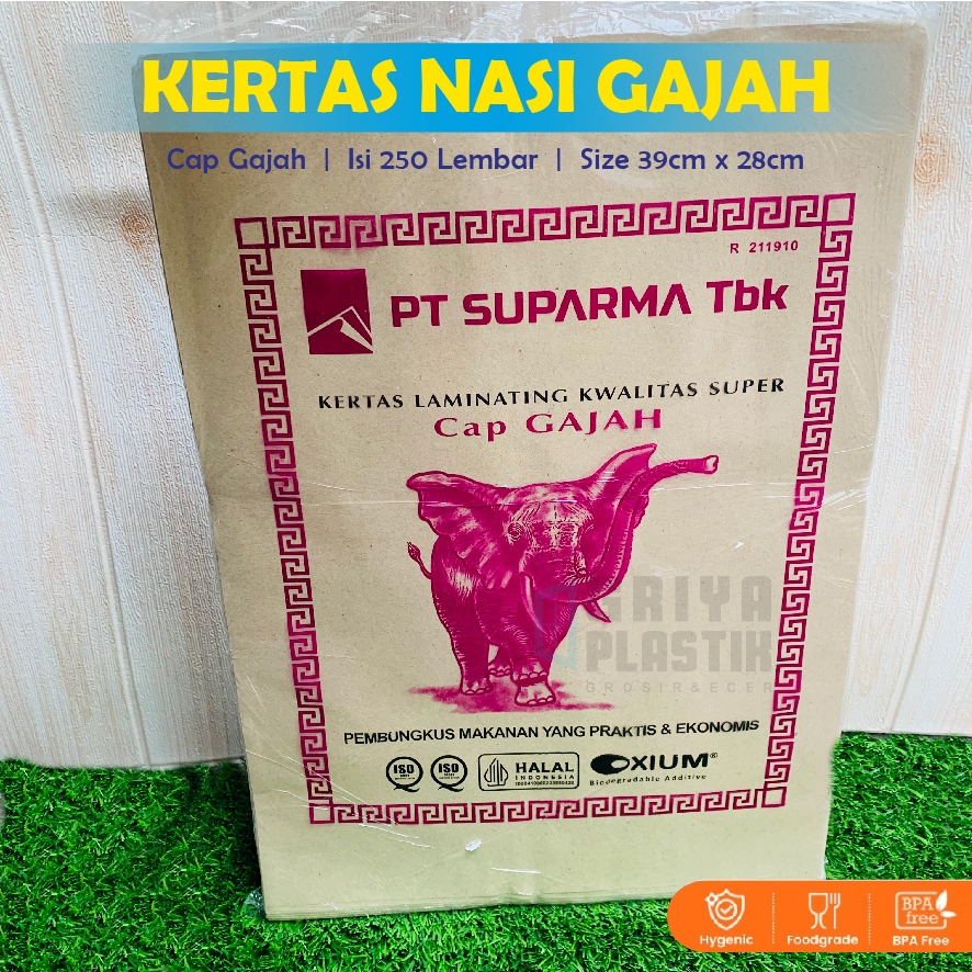 Kertas Nasi Persegi Panjang | Kertas Minyak | Kertas Nasi Kotak | Pembungkus Nasi