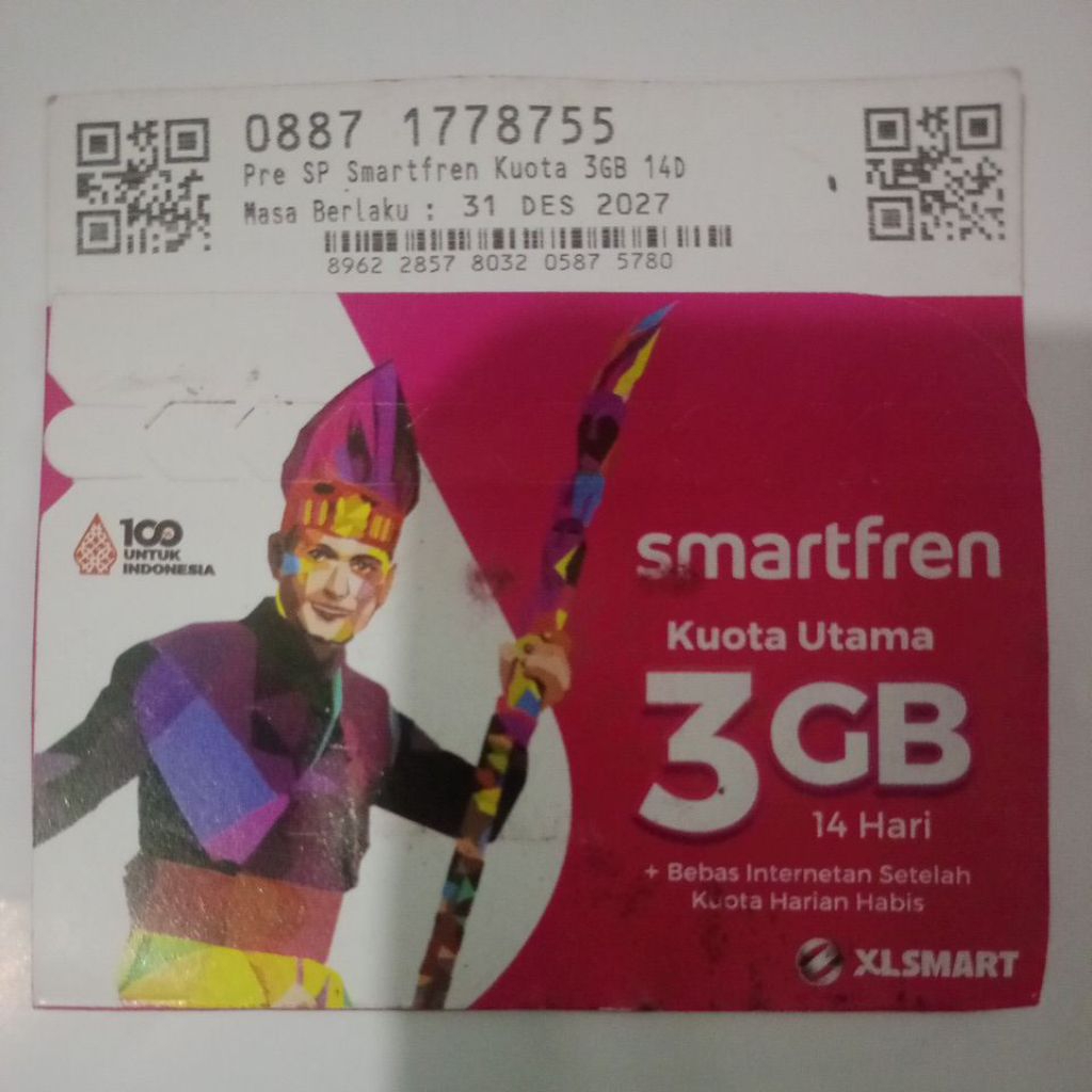 Perdana Smartfren 11 DiGiT & 12 Digit Cantik MURAHH