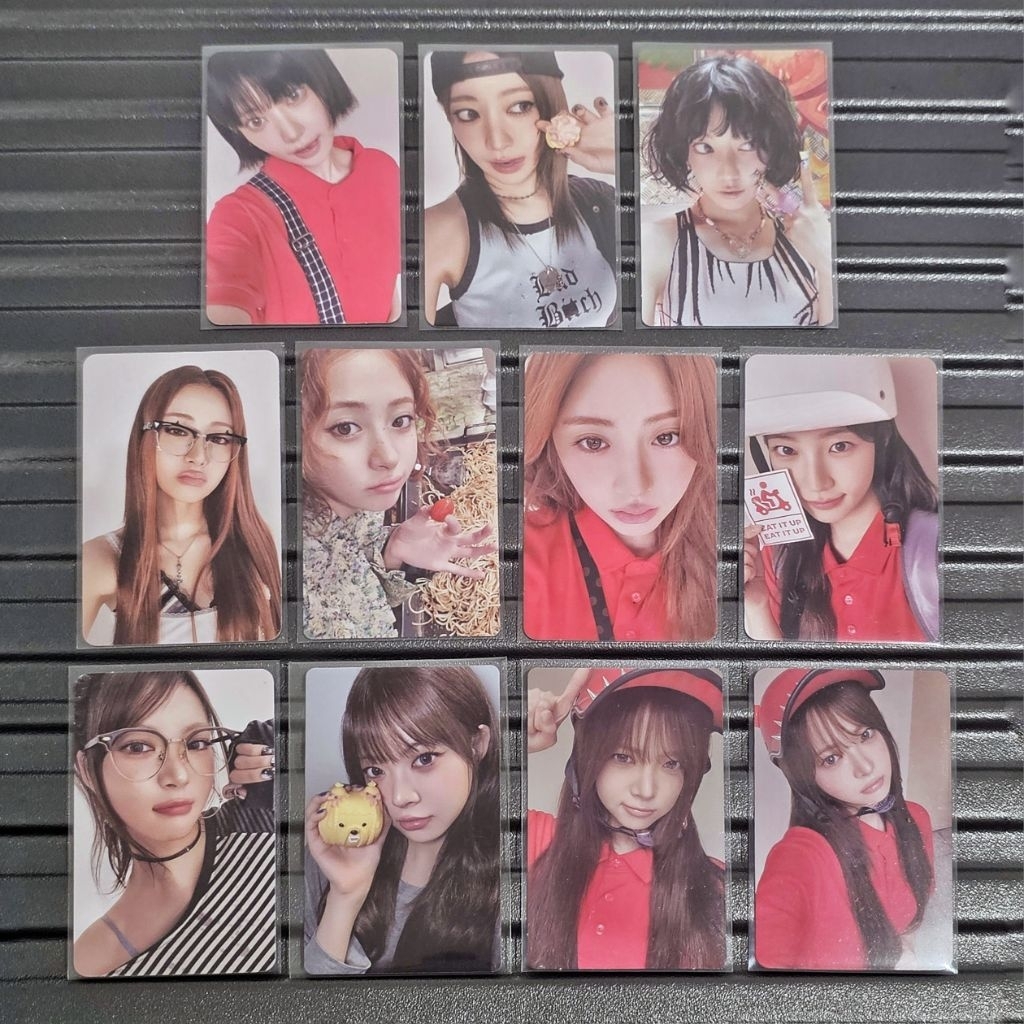 [READY STOCK] LE SSERAFIM SPAGHETTI PHOTOCARD WEVERSE ALBUM POB SAKURA YUNJIN KAZUHA EUNCHAE
