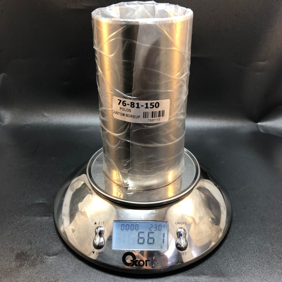 LINER CUSTOM 76-81-150  (TANPA KUPING) CYLINDER BORING SANGAT COCOK UNTUK BORE UP PISTON 77 S/D 78