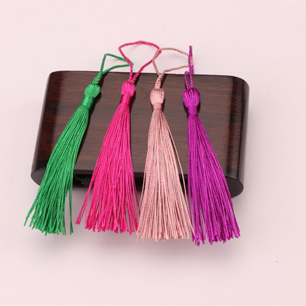 1 pcs Tassel Gantungan KECIL Hiasan Gantung Rumbai Pembatas Buku Dekorasi Gantung (0002)