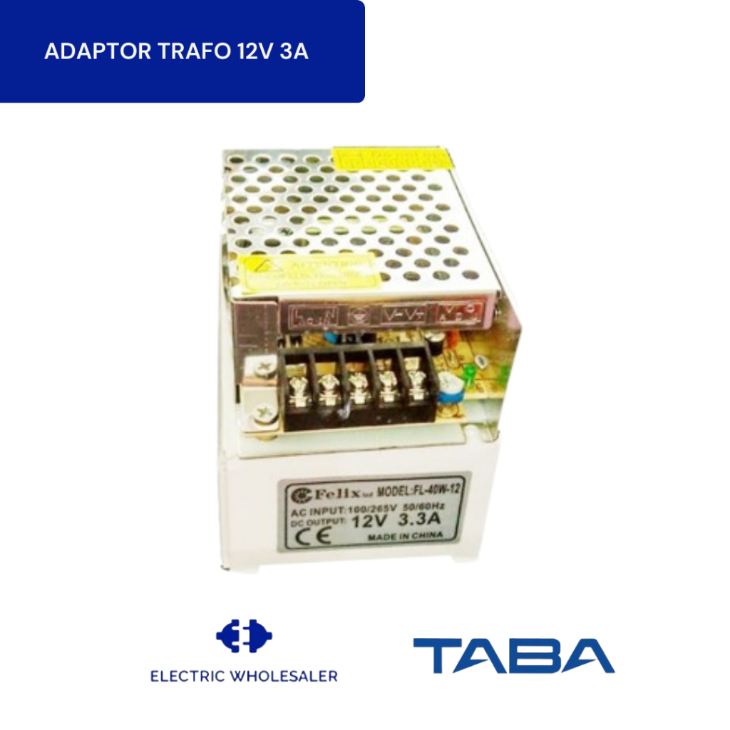 ADAPTOR TRAFO 12V 3A