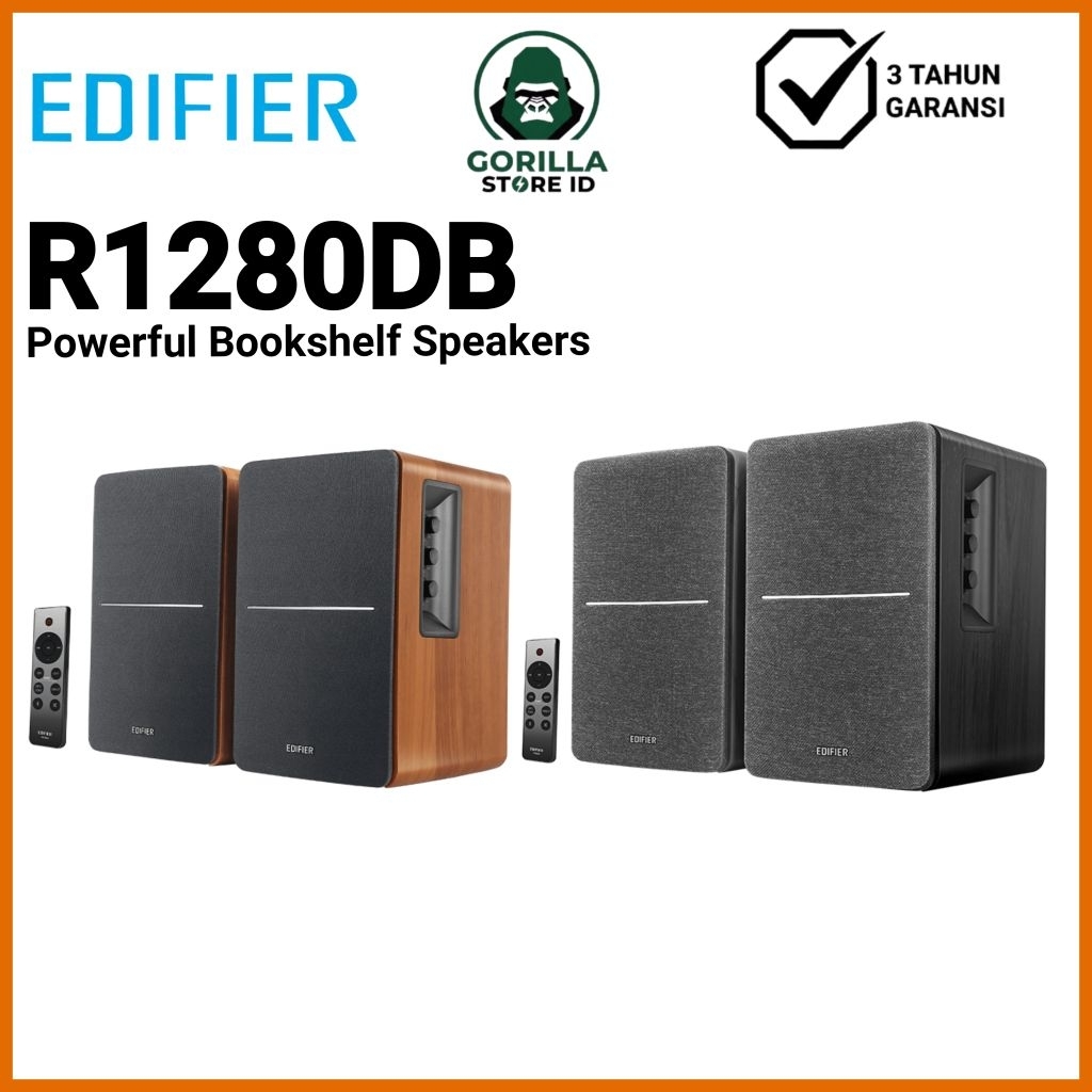 Edifier R1280DB Powerful Bookshelf Speakers