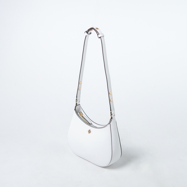 Tas TB EMERSON SAFFIANO GHW WHITE SHOULDER BAG 100% ORIGINAL