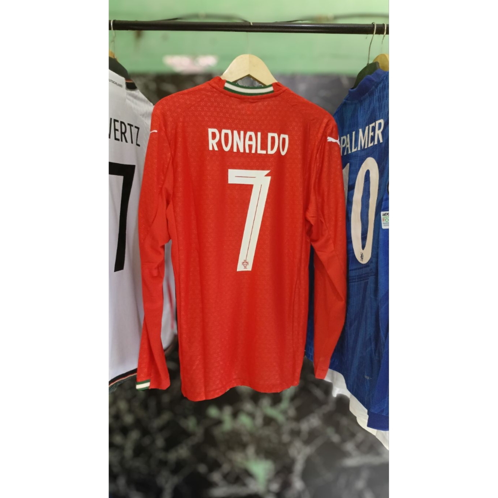 PORTUGAL HOME 2025 RONALDO PLAYER ISSUE SIZE L
