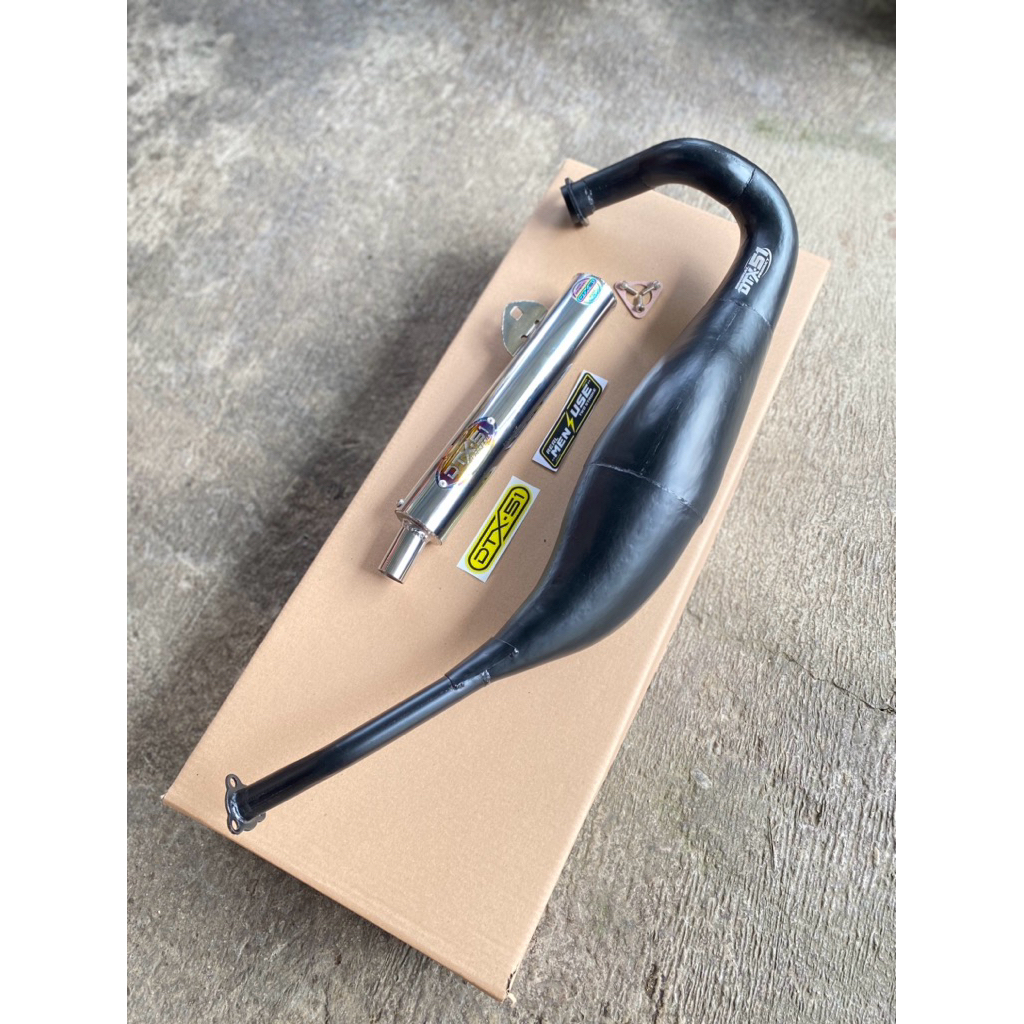 knalpot standar racing ninja150 versi dtx51 original