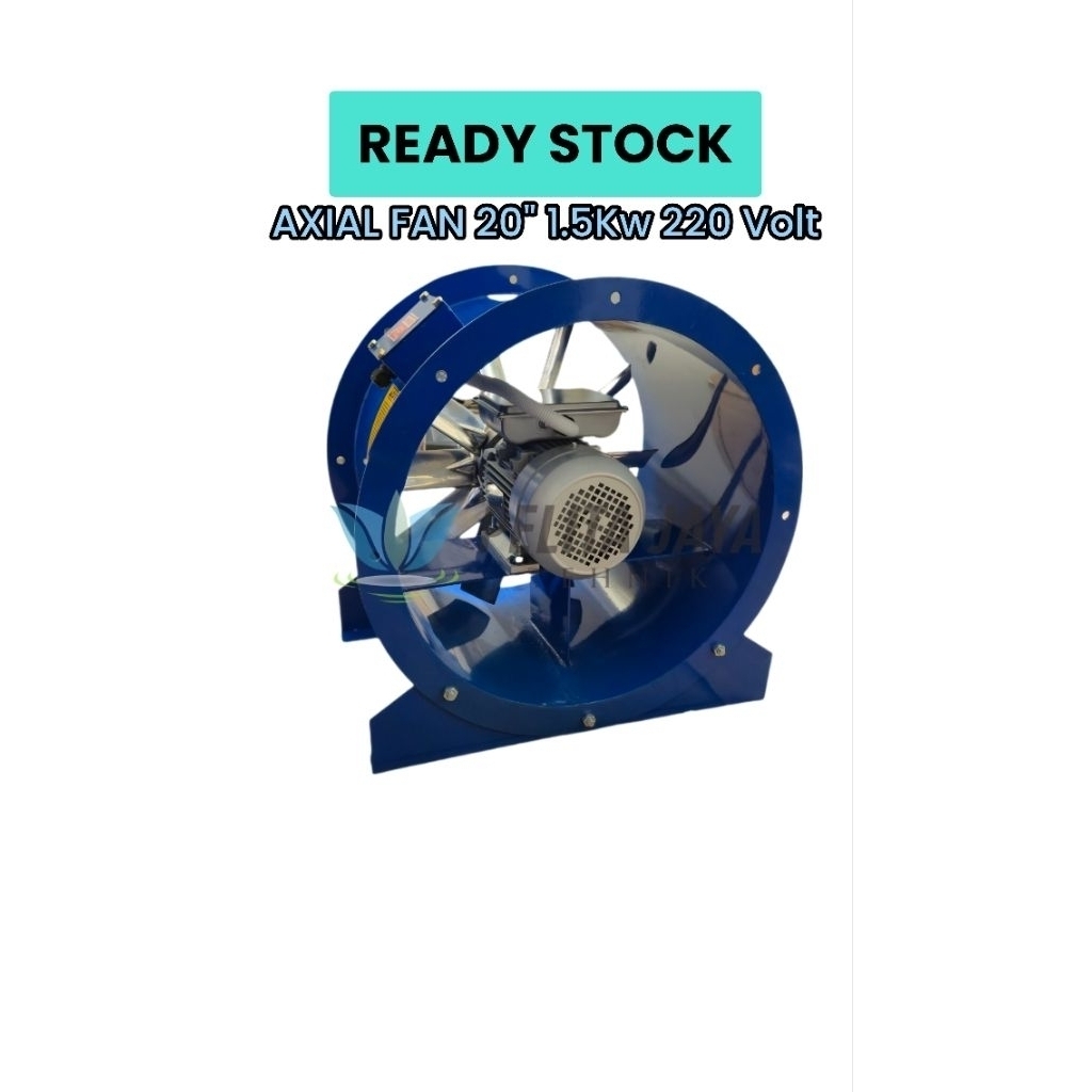 Axial Fan 20 inch 1.5 Kw 220 Volt 1400 Rpm PJT FAN - blower axial fan 20"