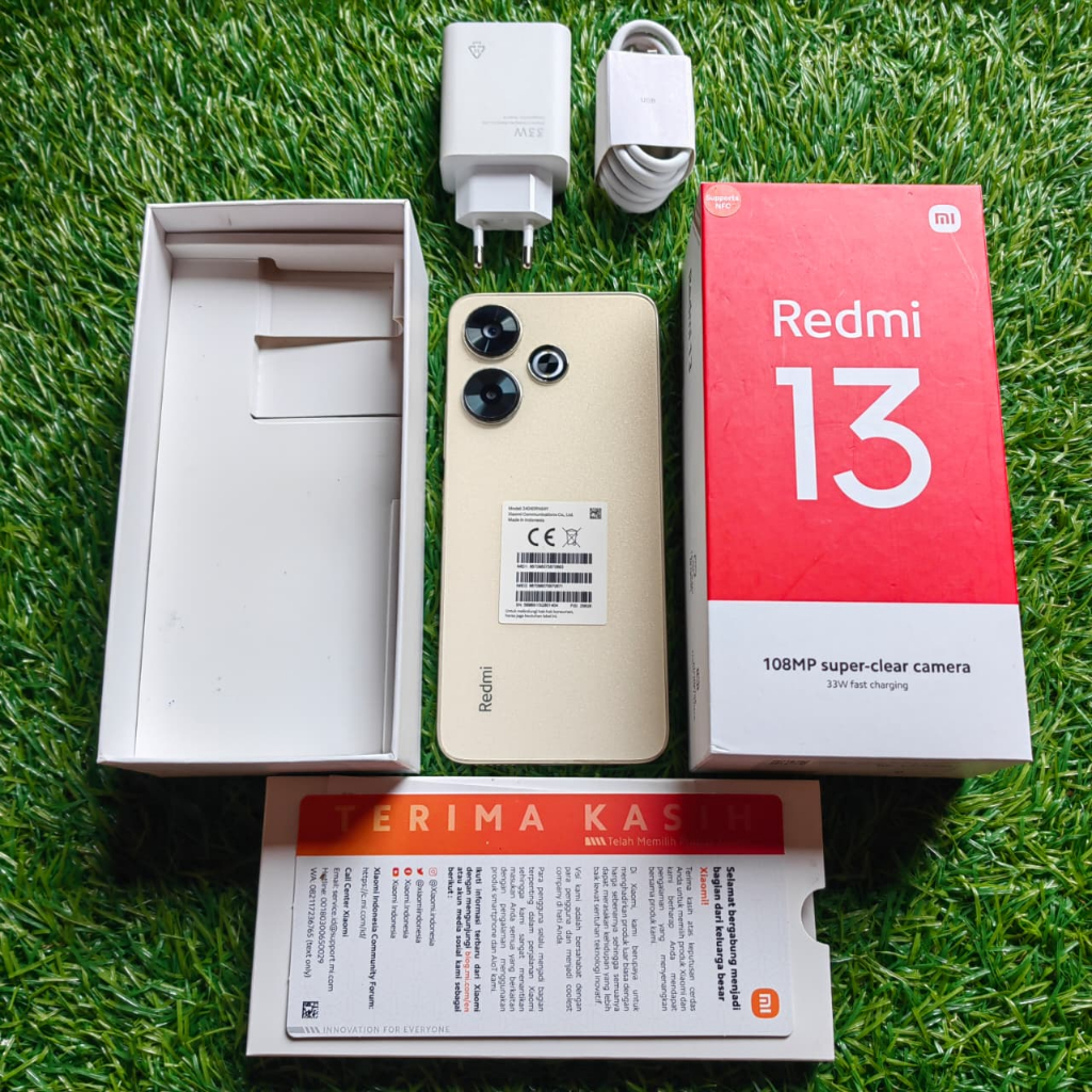 XIAOMI REDMI 13 SECOND 8/256GB HP SECOND HP SEKEN HP BEKAS HP MURAH