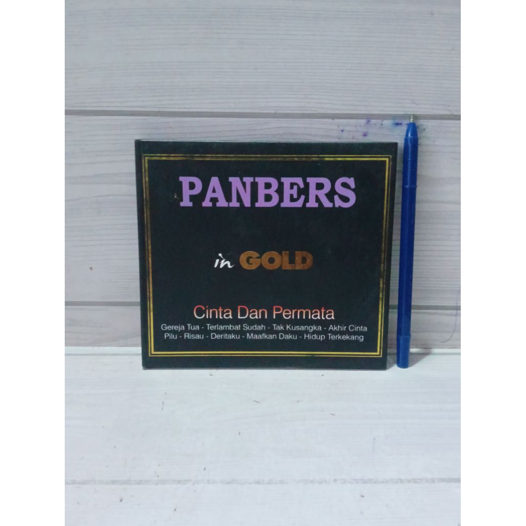 KASET CD  PANBERS in GOLD